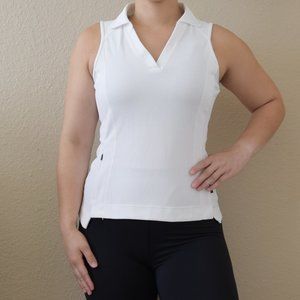 Athleta White Everyday Polo Golf Tank